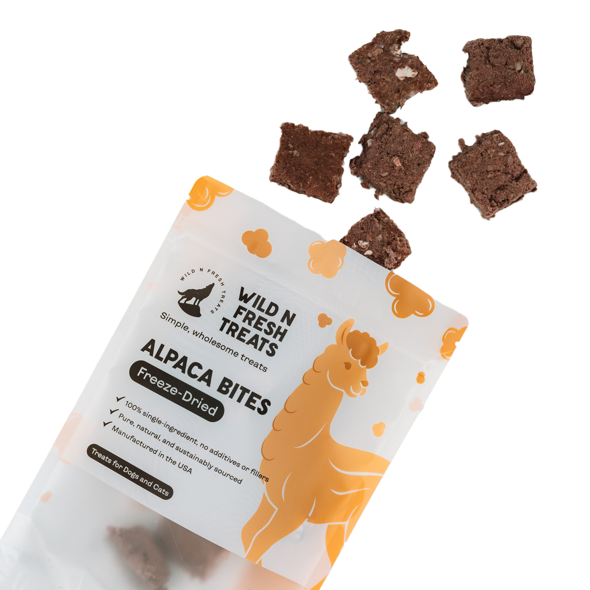 Freeze-Dried Alpaca Bites