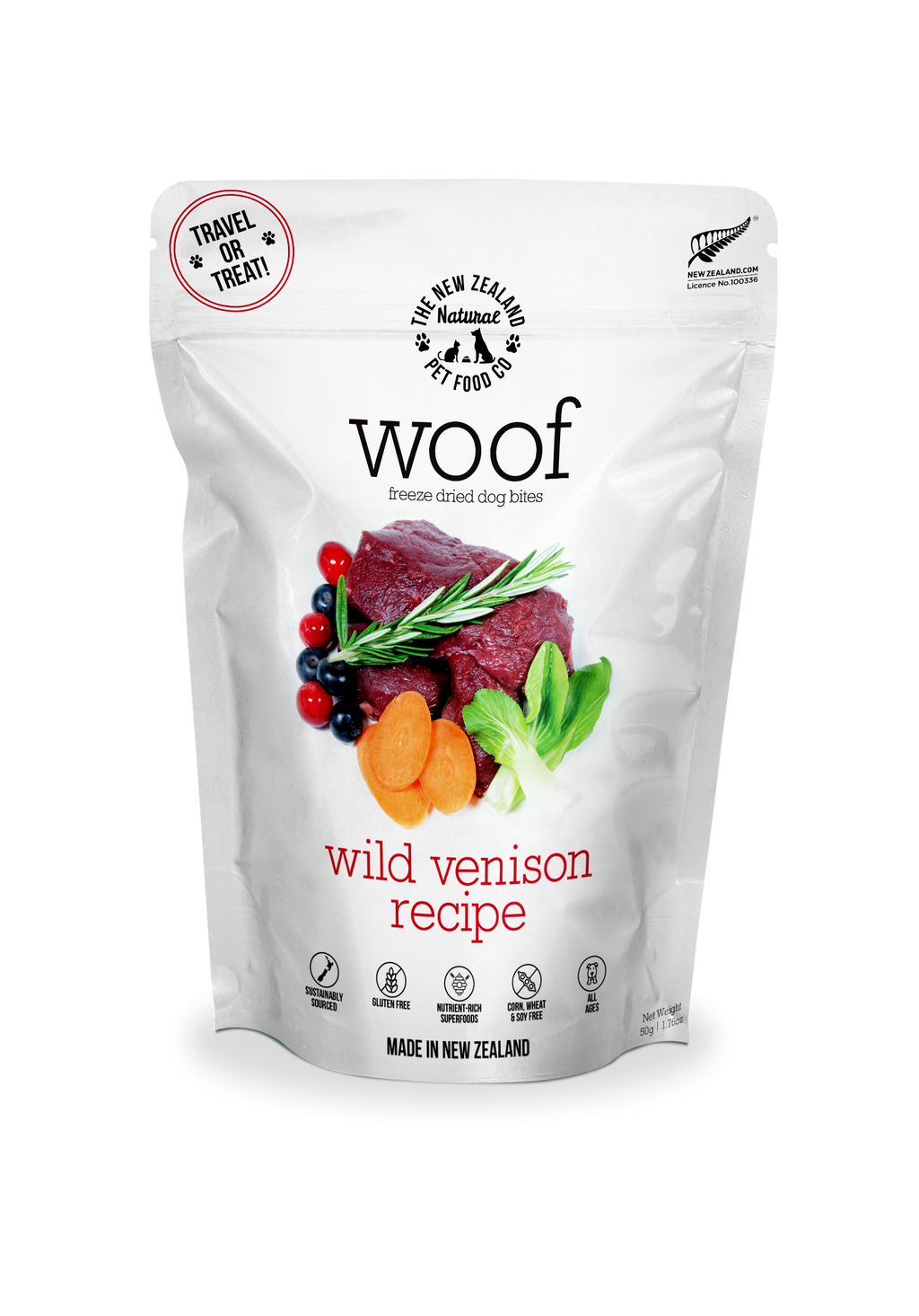 Wild Venison Freeze Dried Dog Food
