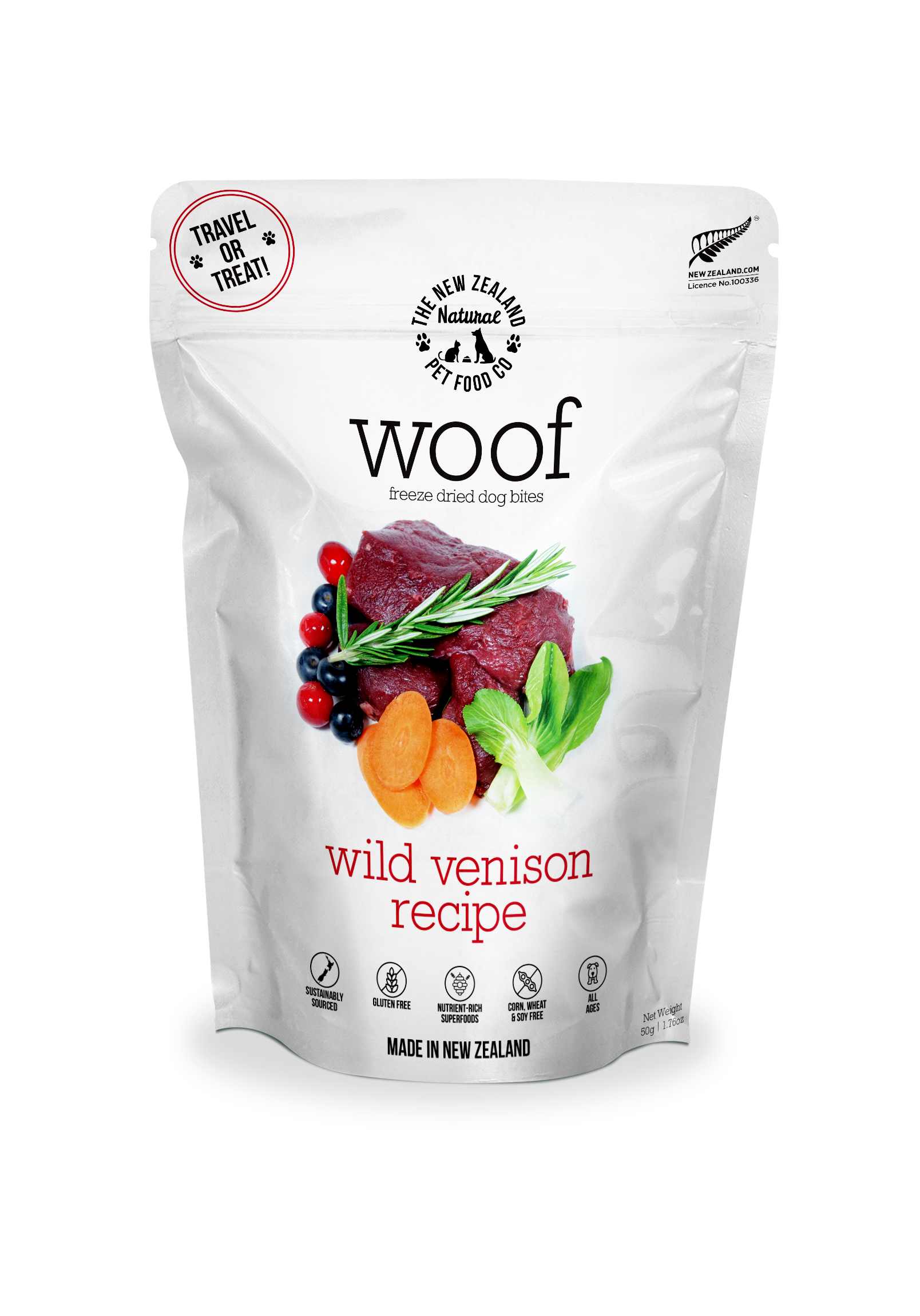 Wild Venison Freeze Dried Dog Food