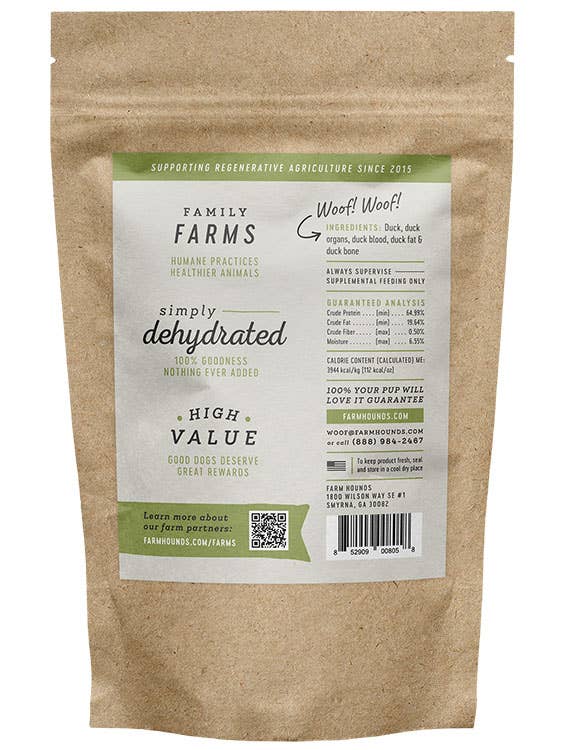 Freeze-Dried Duck Strips