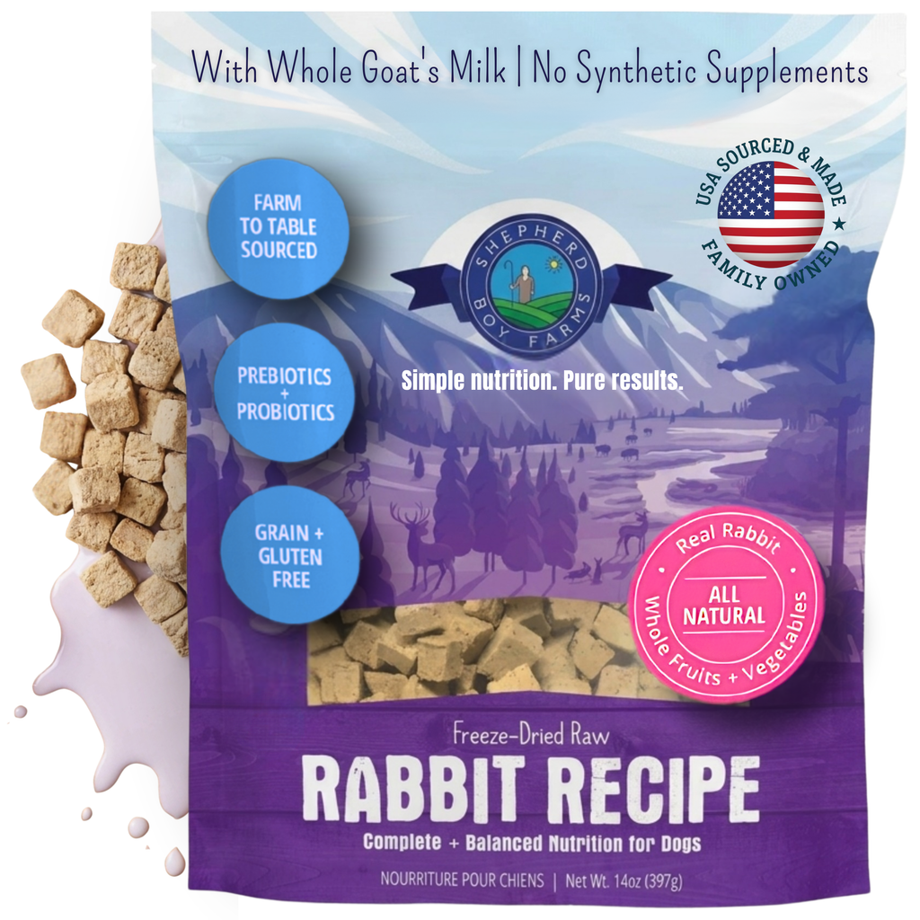 Freeze-Dried Rabbit Recipe for Dogs