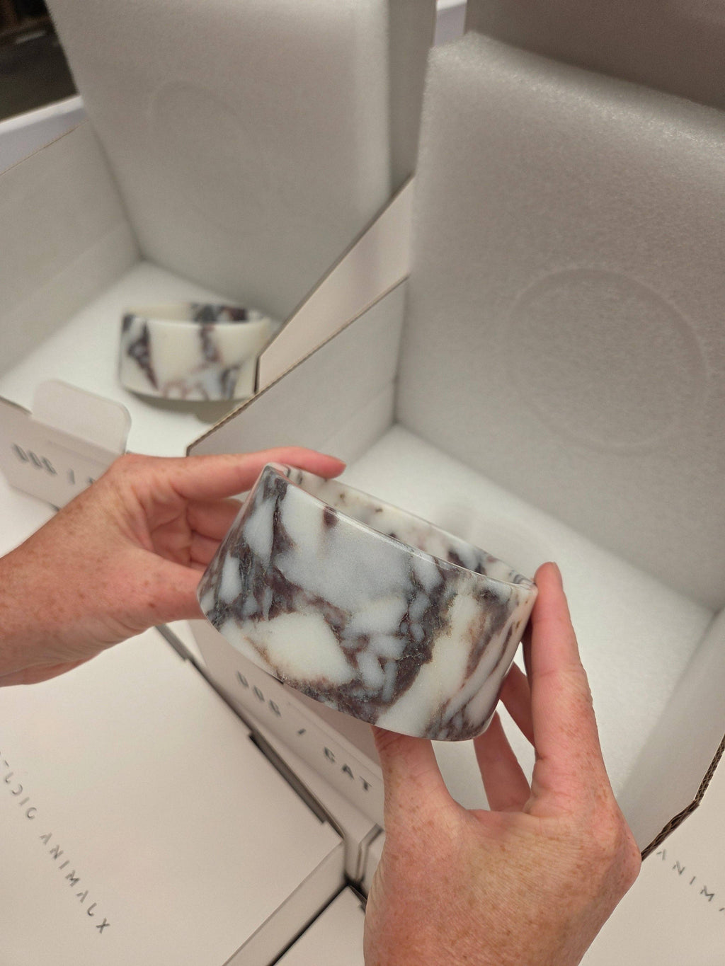 Calacatta Viola Marble Bowl