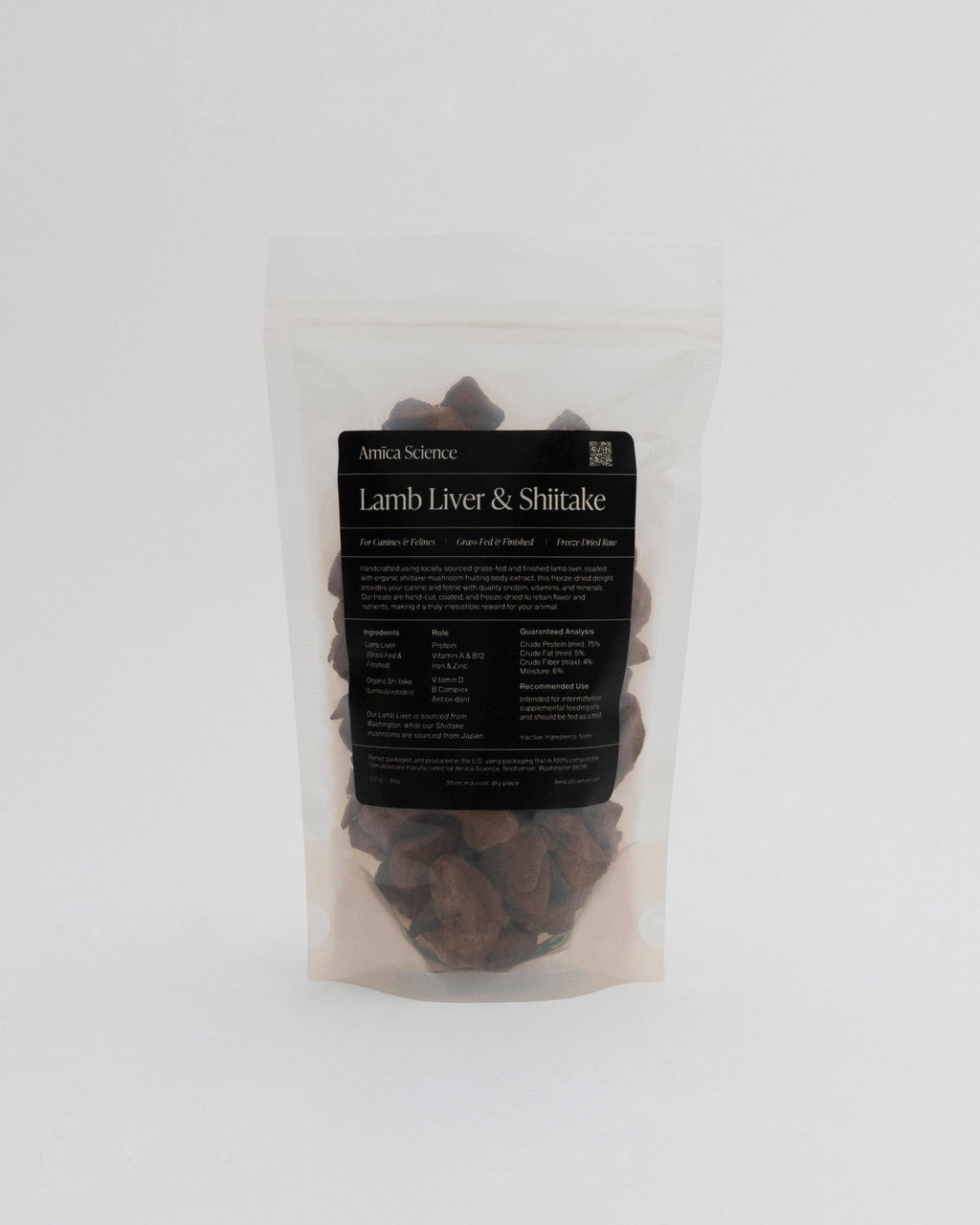 Freeze-Dried Lamb Liver & Shiitake
