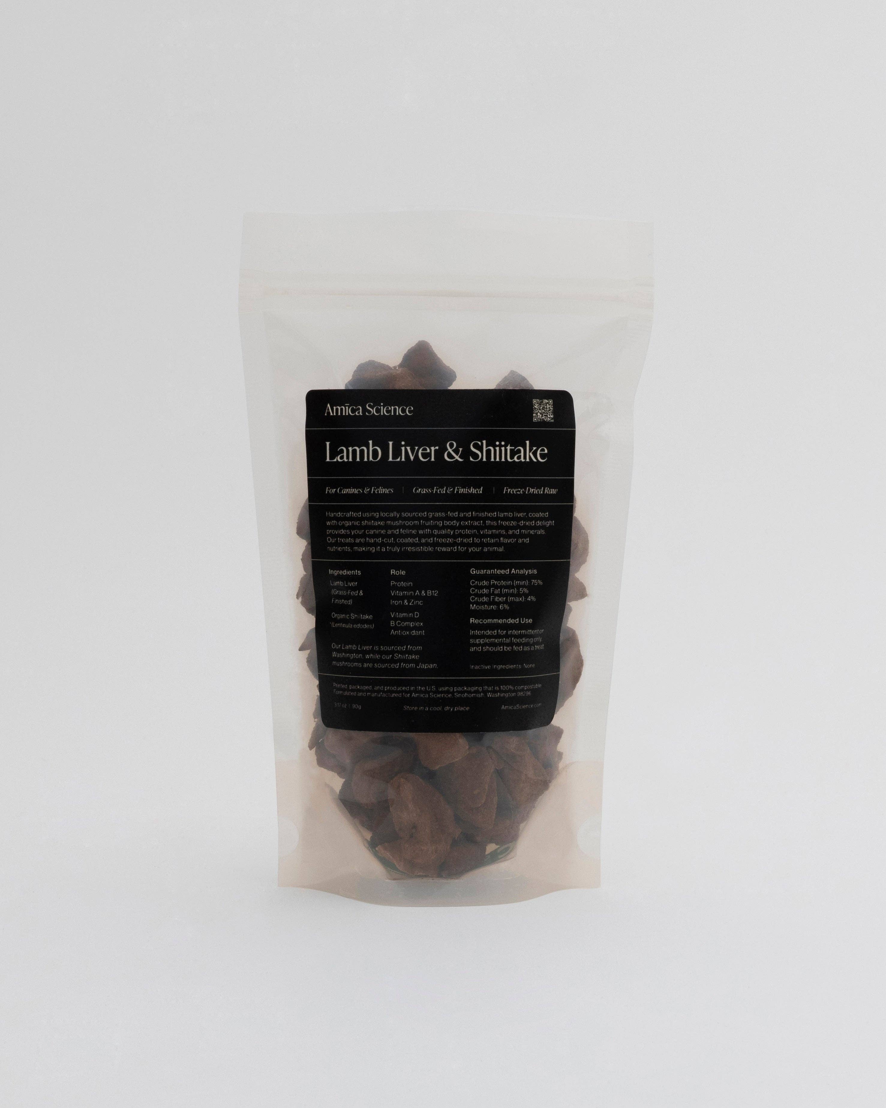Freeze-Dried Lamb Liver & Shiitake