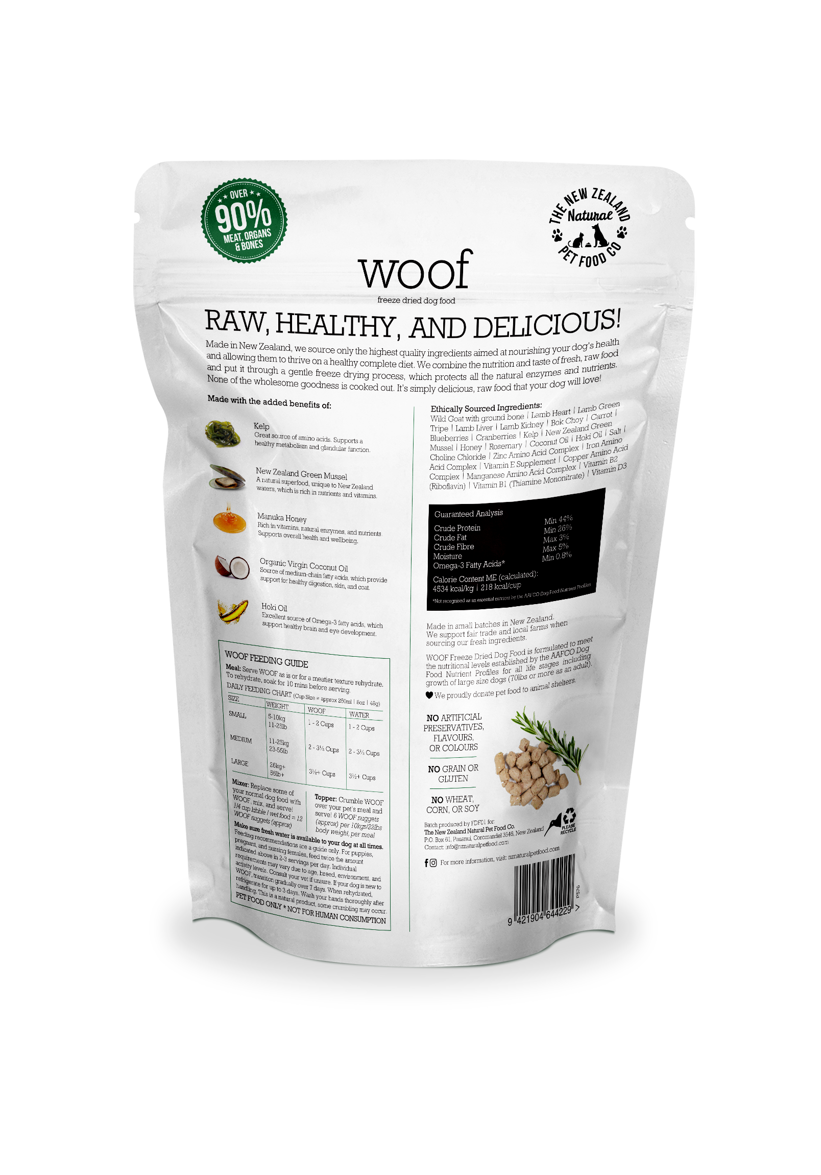 Wild Goat Freeze Dried Dog Food