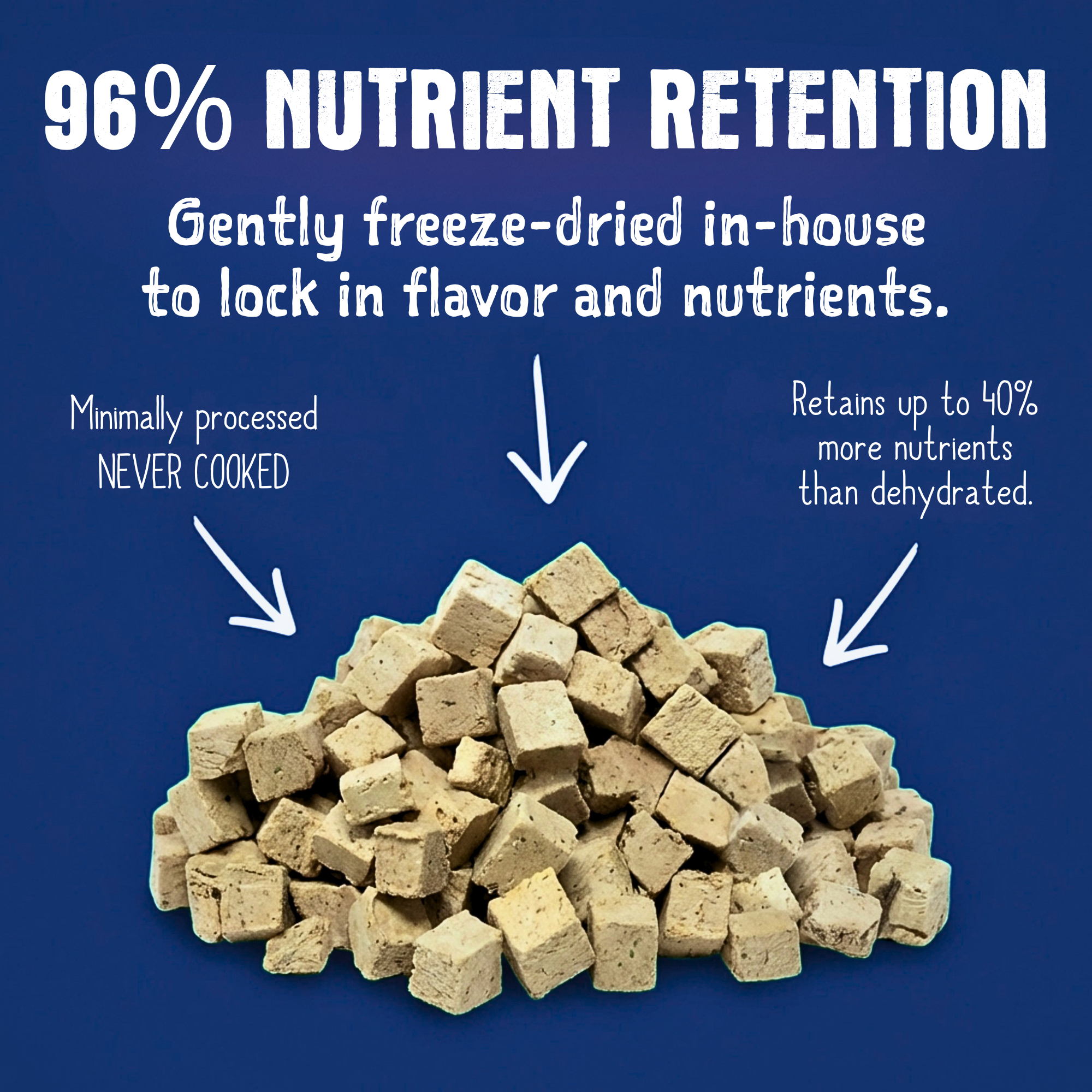 Freeze-Dried Venison Recipe Food for Dogs