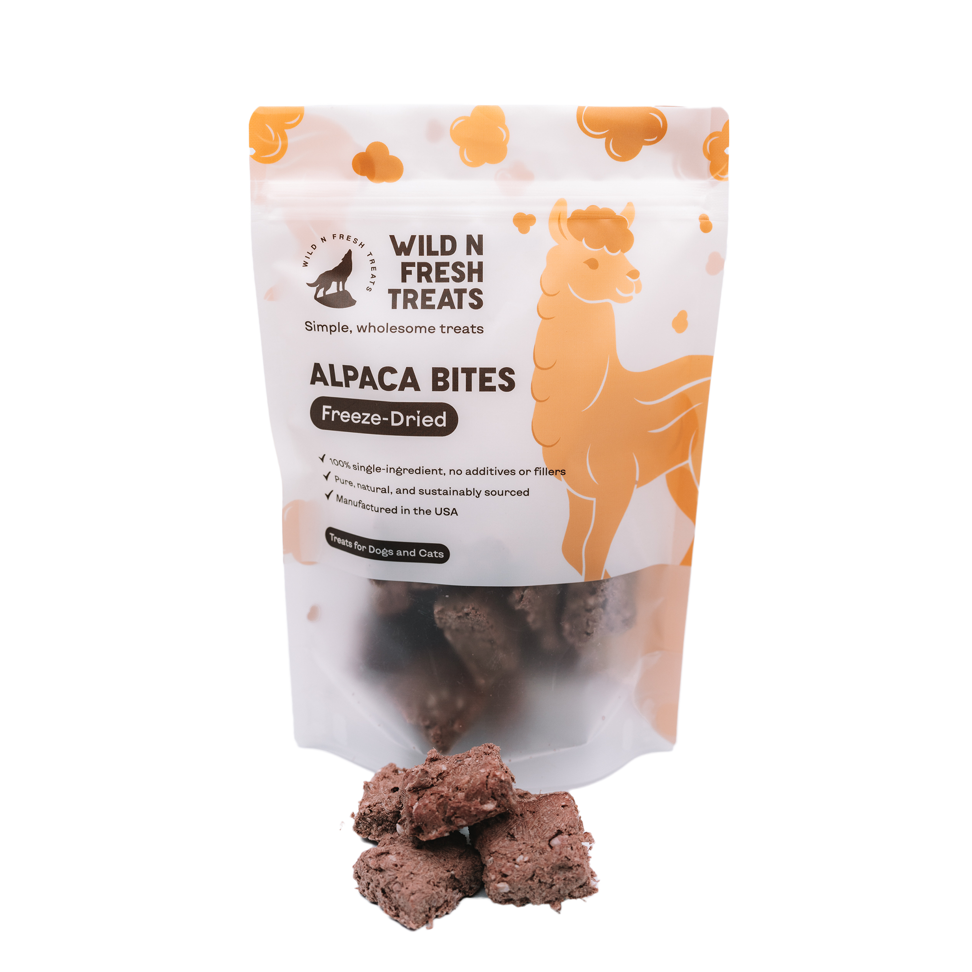 Freeze-Dried Alpaca Bites