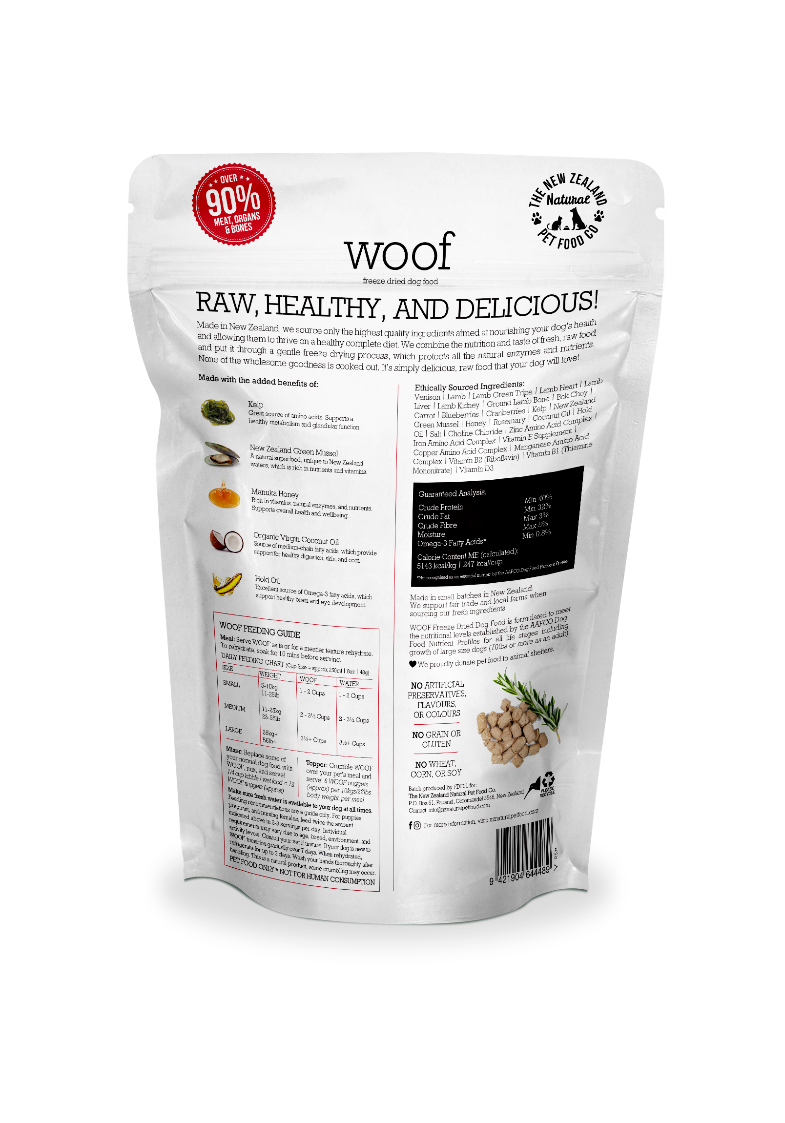 Wild Venison Freeze Dried Dog Food