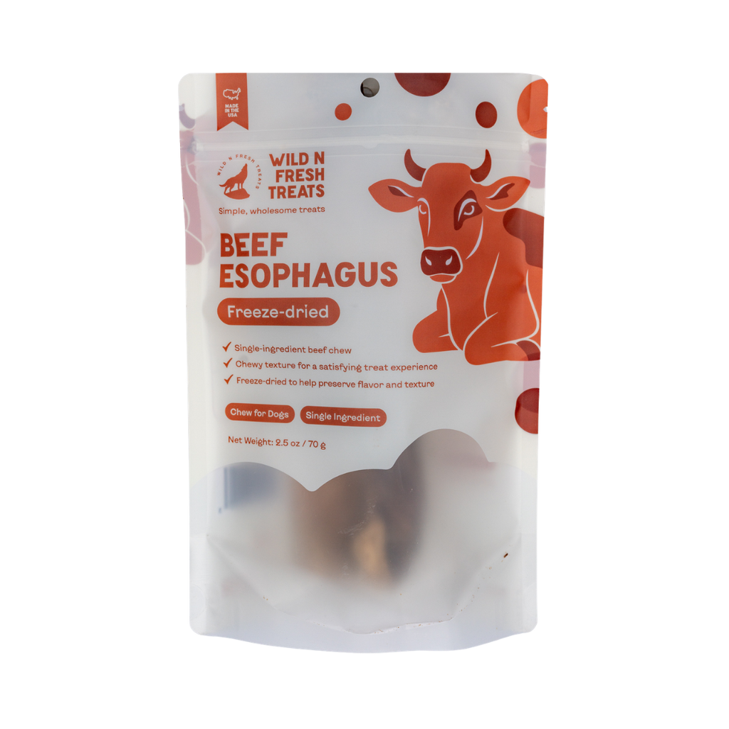 Freeze-Dried Beef Esophagus