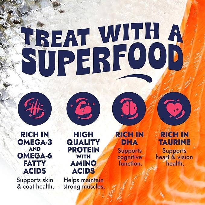 Freeze-Dried Salmon Nuggets for Dogs
