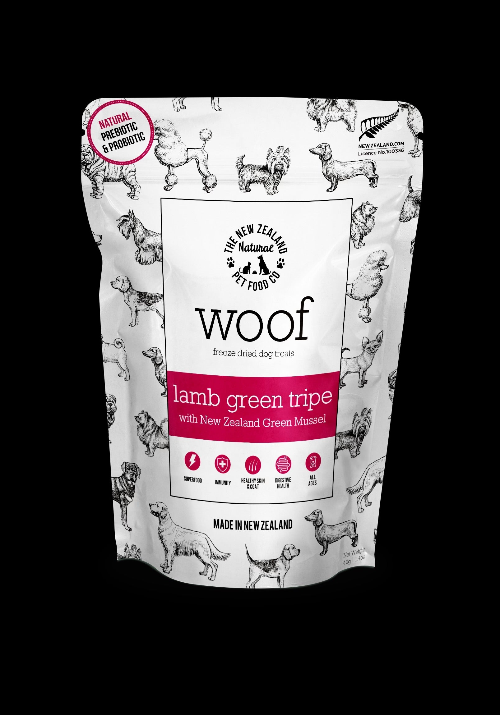 Freeze Dried Lamb Green Tripe