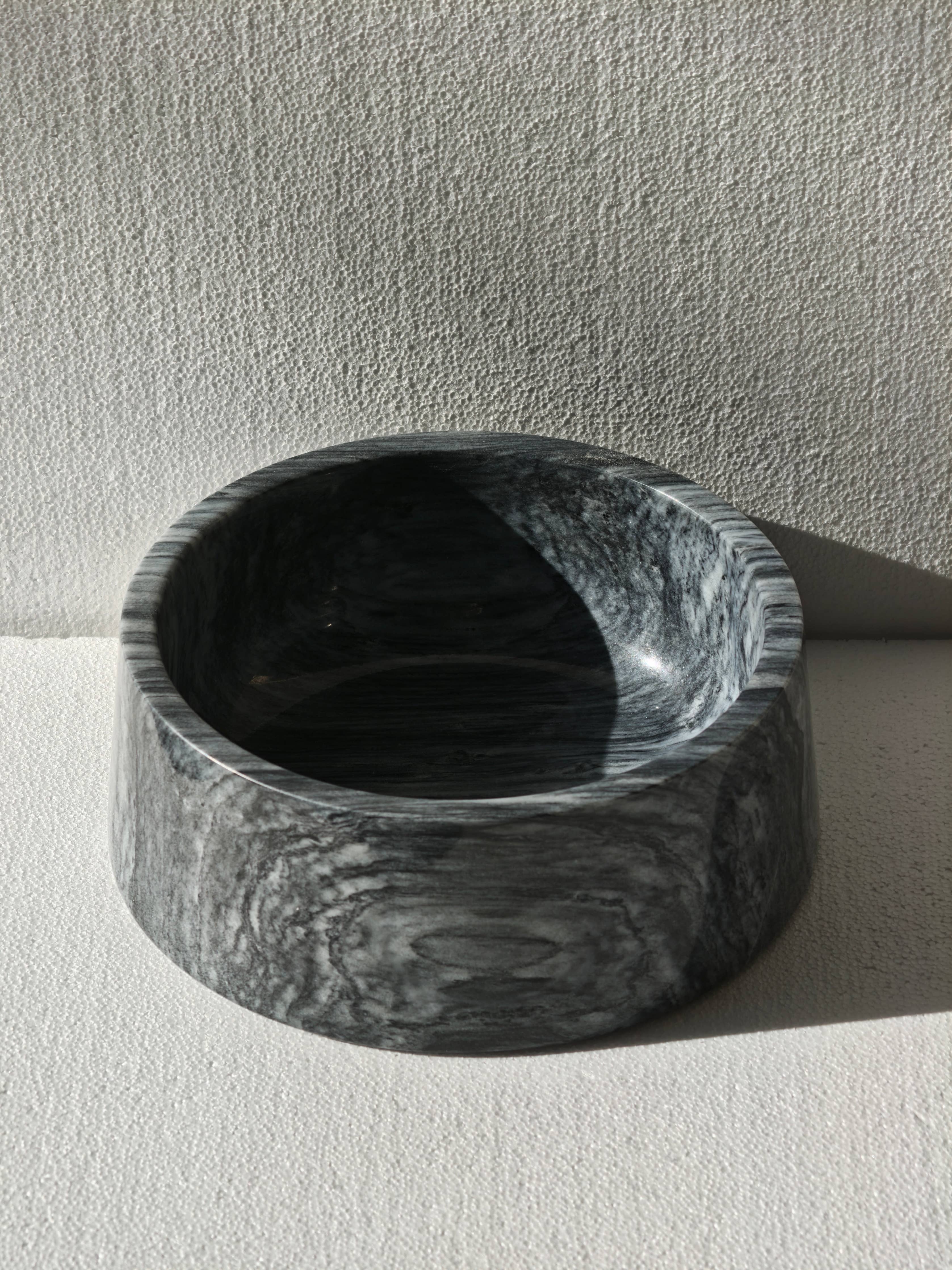 Grey Marble Bowl
