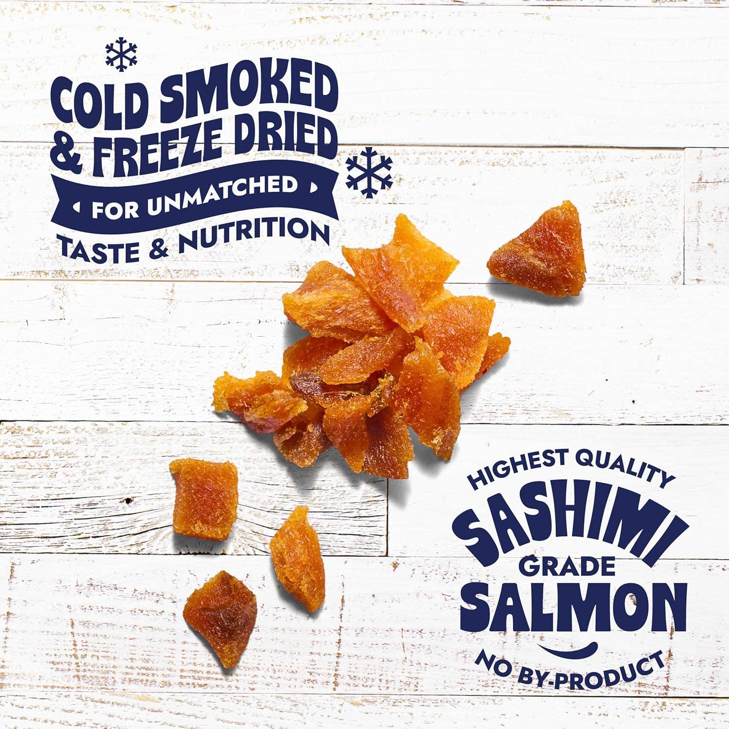 Freeze-Dried Salmon Crumbles (Treat & Topper) for Dogs, 2oz