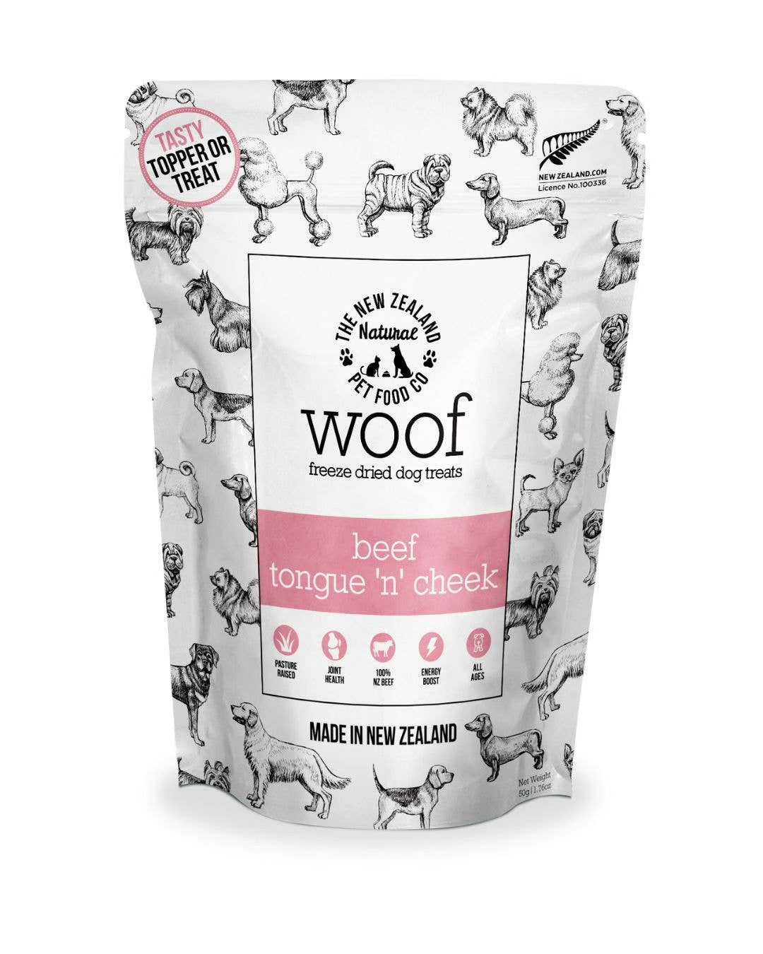 Freeze Dried Beef Tongue N Cheek