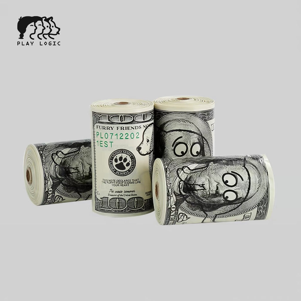 Dollar Bill Poop Bags