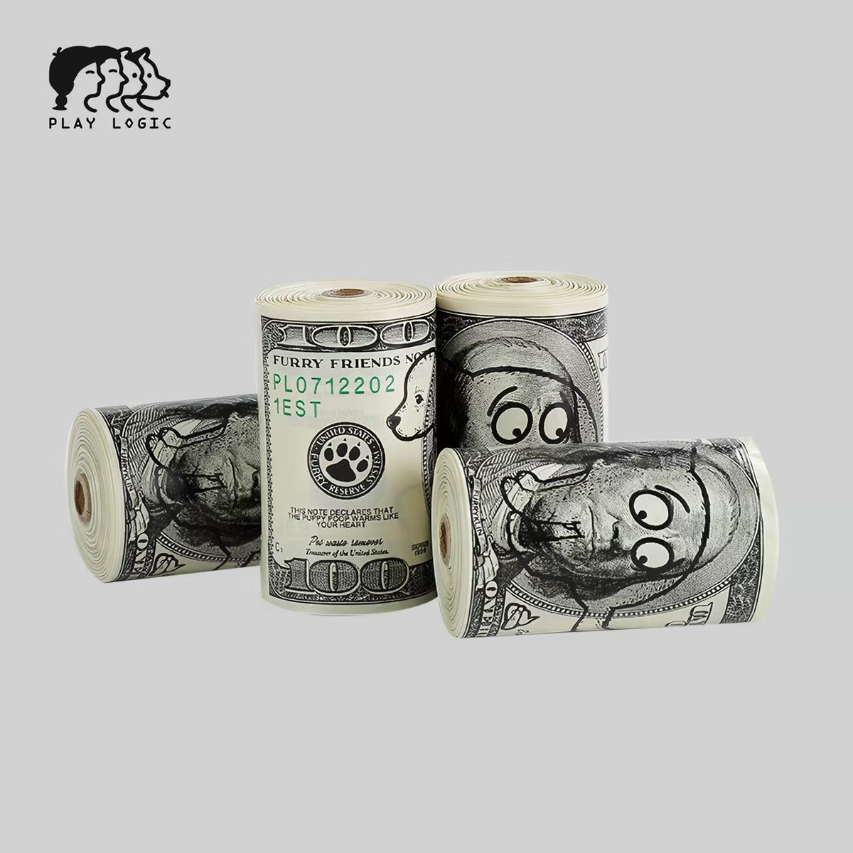 Dollar Bill Poop Bags