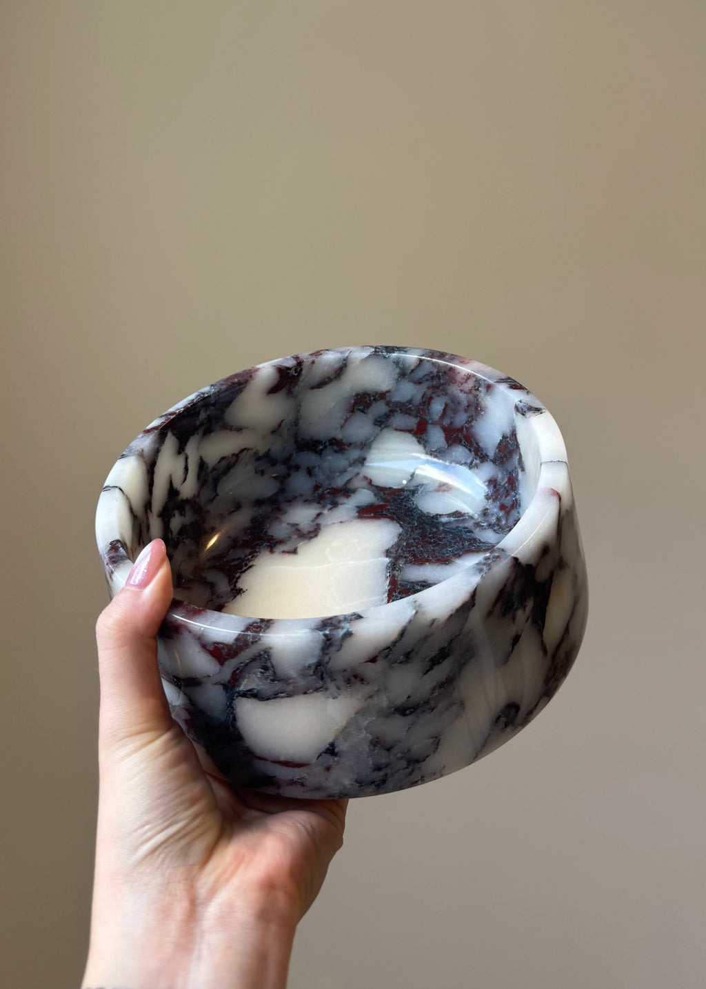 Calacatta Viola Marble Bowl