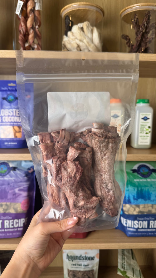 Bison Flexor Tendon Chews - 4 per bag