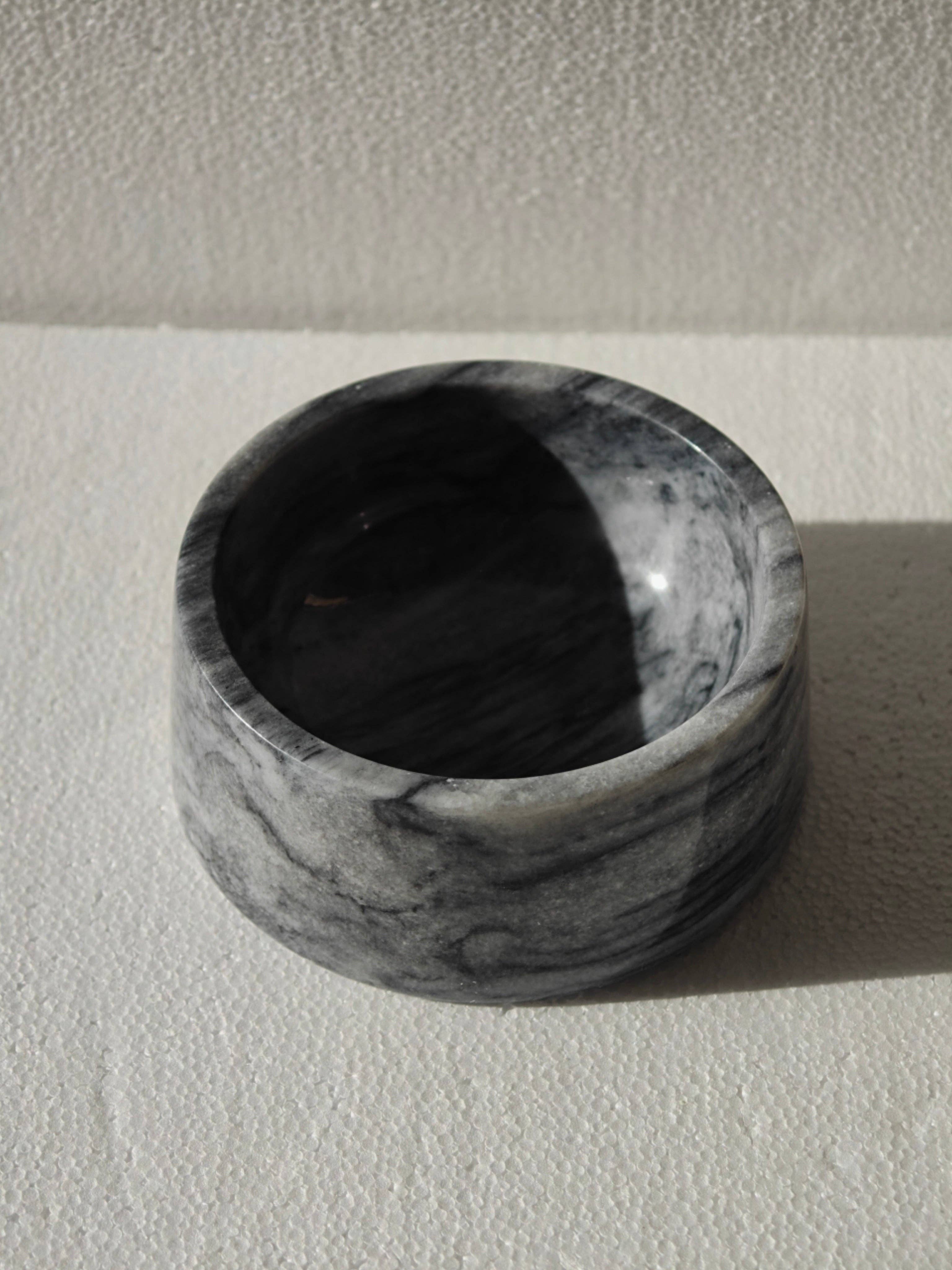 Grey Marble Bowl