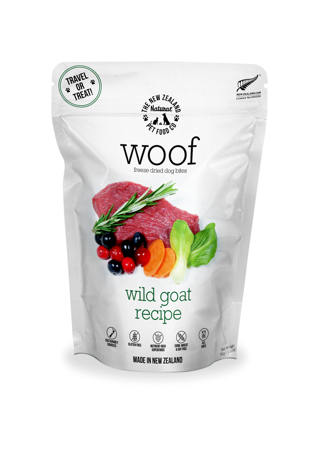Wild Goat Freeze Dried Dog Food