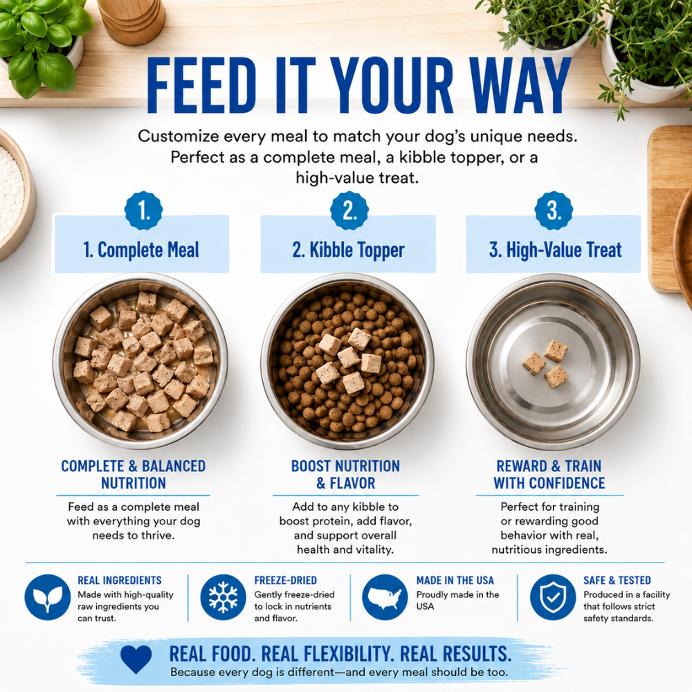 Freeze-Dried Alligator Recipe for Dogs