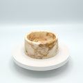 Marble food and drink bowl | Calacatta Gold