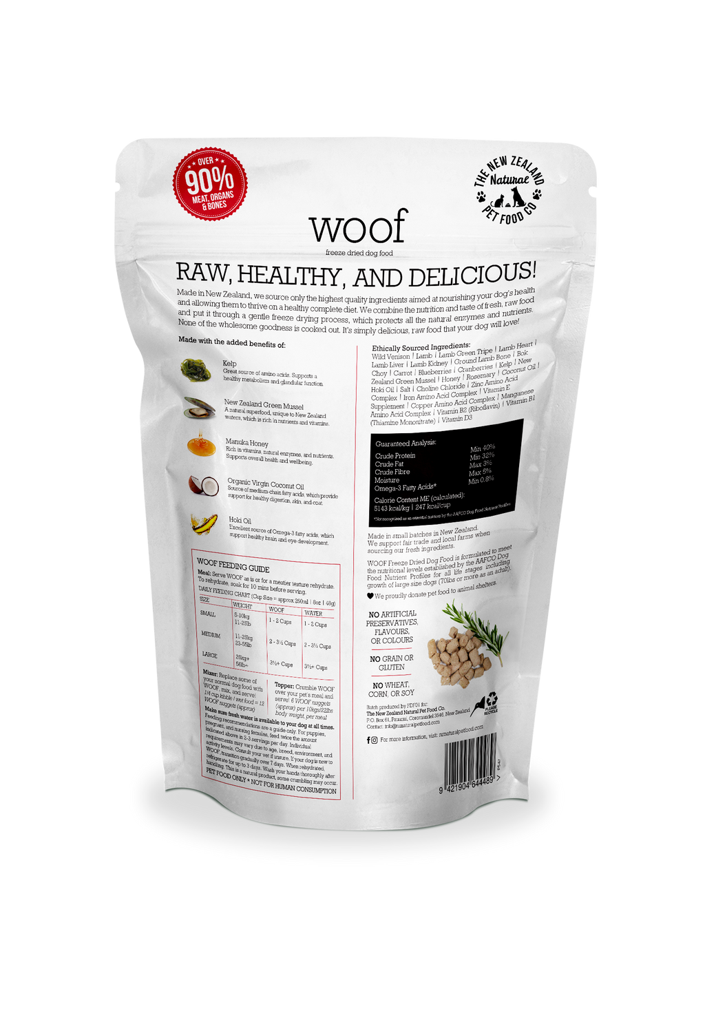 Wild Venison Freeze Dried Dog Food
