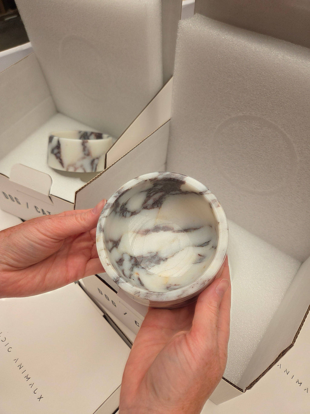 Calacatta Viola Marble Bowl