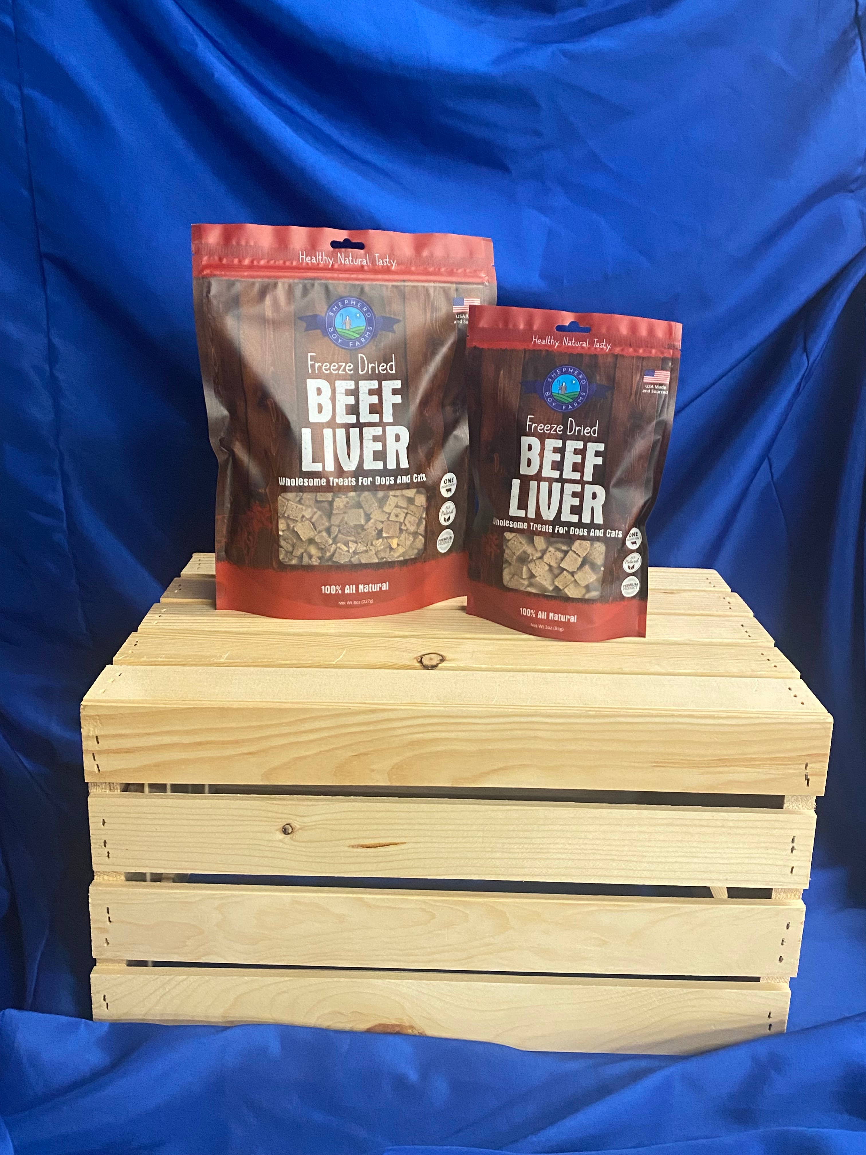 Freeze-Dried Beef Liver Treats