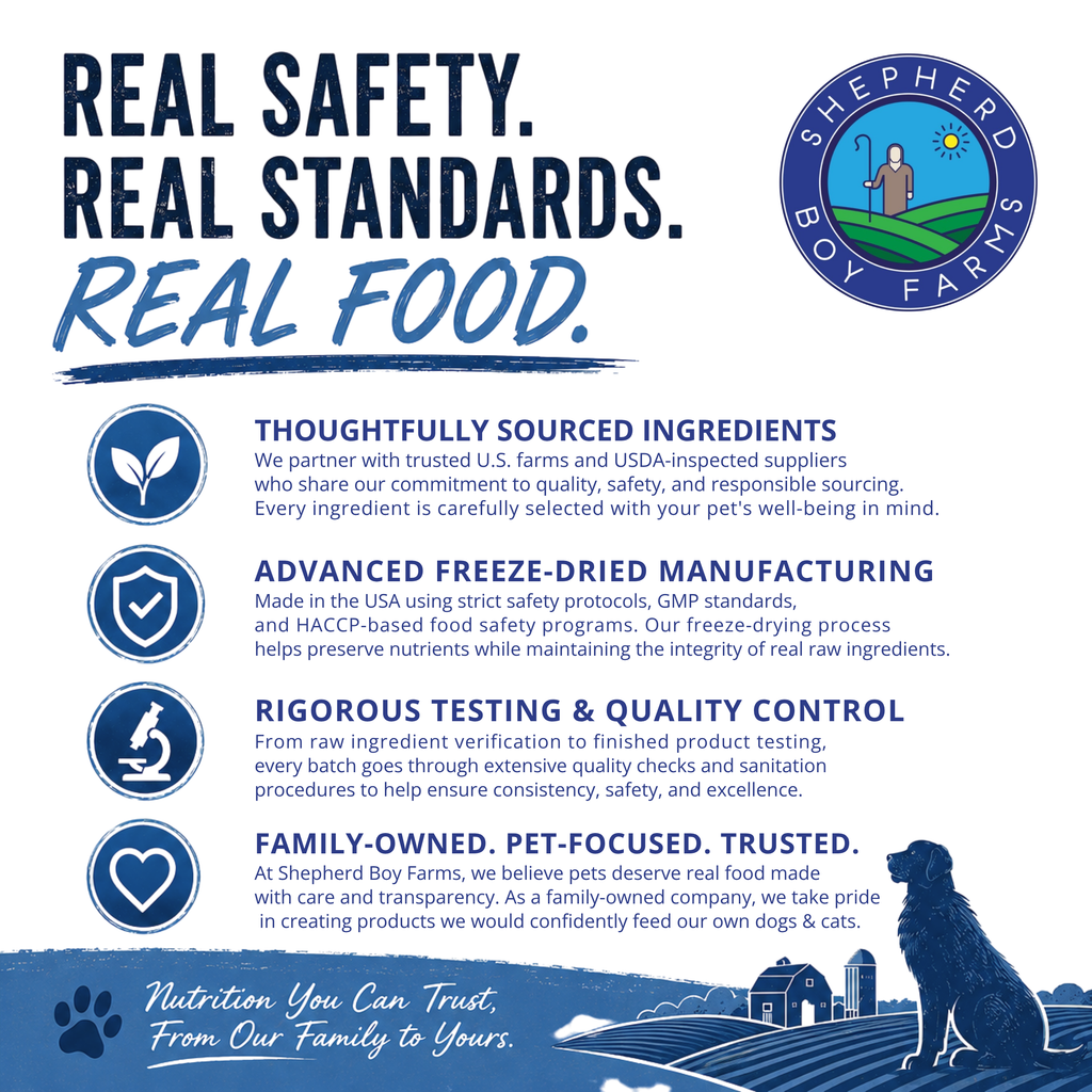 Freeze-Dried Venison Recipe Food for Dogs