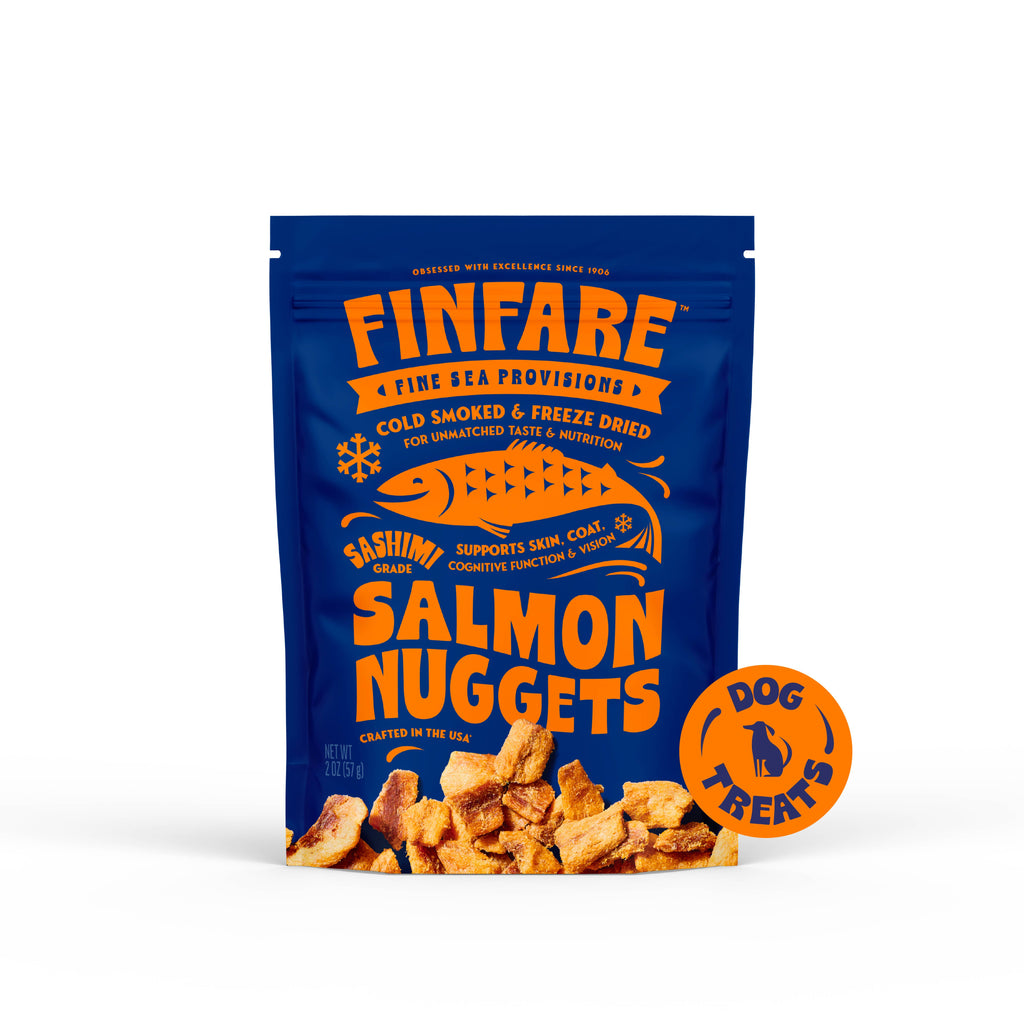 Freeze-Dried Salmon Nuggets for Dogs, 2oz